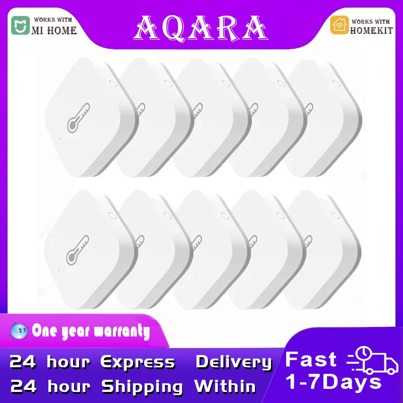 Global Version Temperature Humidity Sensor Smart Air Pressure Sensor Zigbee Smart Home for Xiaomi APP Mi Home Homekit APP