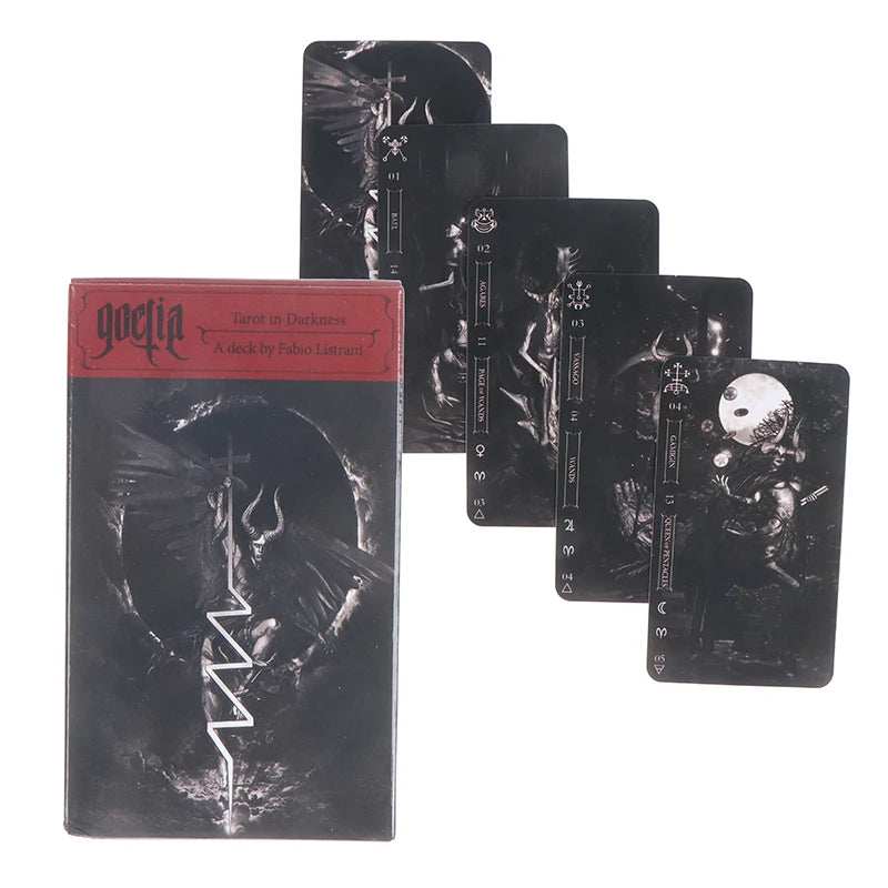 Crystals Tarot Cards Oracle Cards Tarot Deck and Card Game High Quality Kabbalis Board Game Divination Fate Party Enterainment