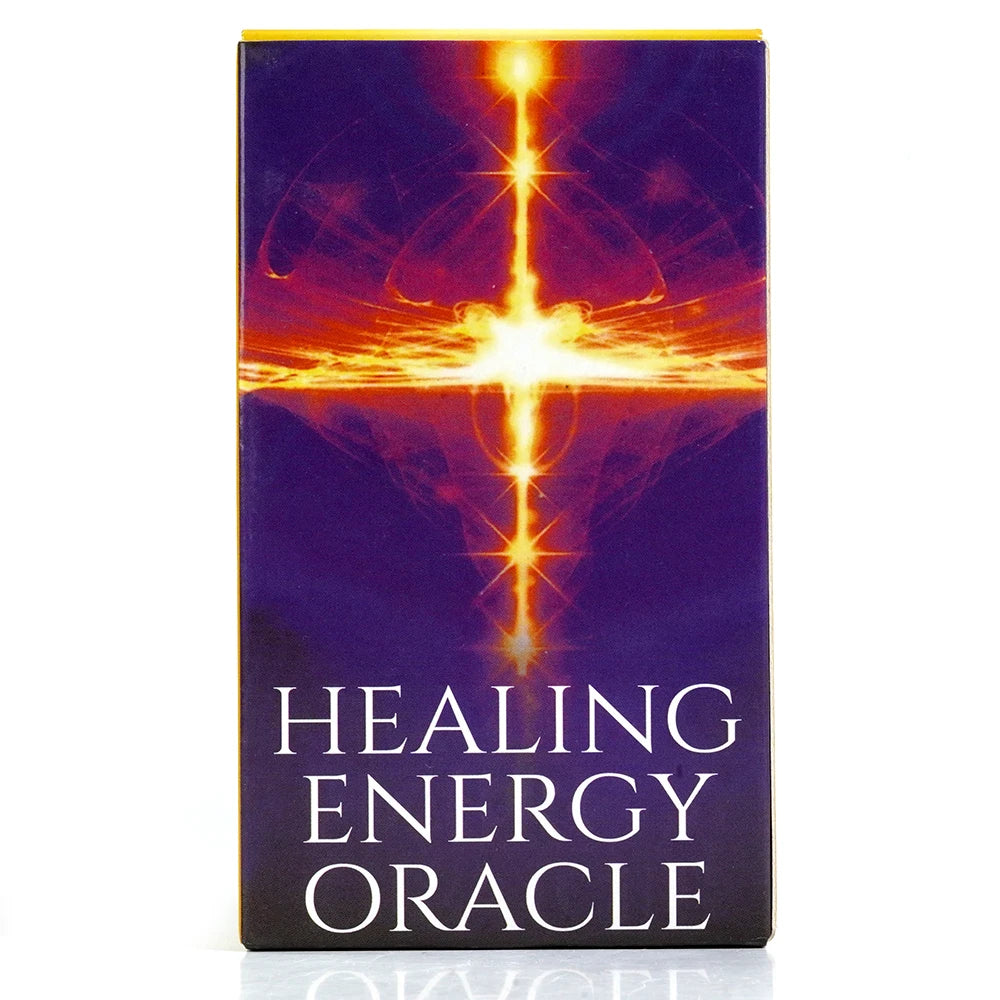 Healing Energy Oracle Cards 54Pcs Cards Tarot Deck Wisdom of the Divine Witchy Beginner Tarot Learning Tarot Cards for Beginners
