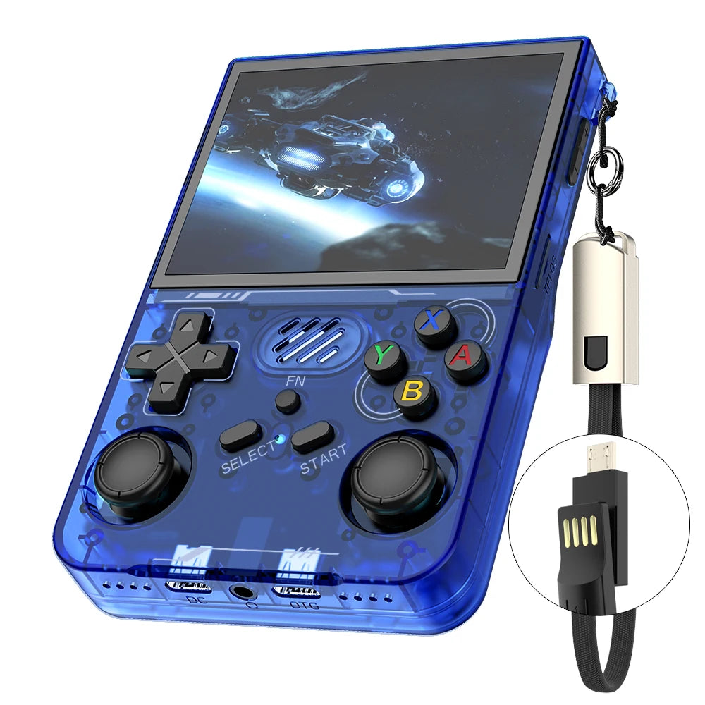 R36S Updated R36XX Retro Handheld Game Console Linux ARKOS 3.5Inch IPS Screen Portable Pocket Video Player Wi-Fi Games Kid Gift