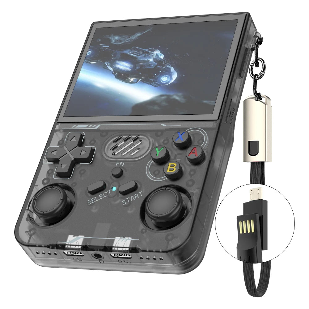 R36S Updated R36XX Retro Handheld Game Console Linux ARKOS 3.5Inch IPS Screen Portable Pocket Video Player Wi-Fi Games Kid Gift