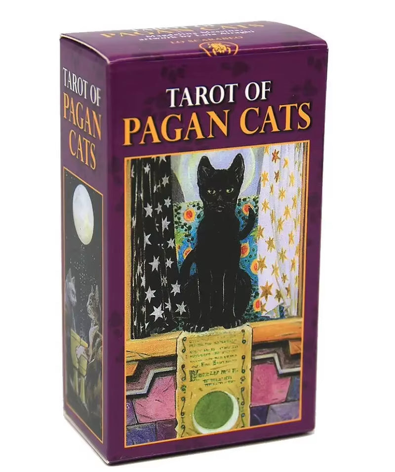 HOT 400 Style Tarot Cards Oracle Golden Art Nouveau the Green Witch Universal Celtic Thelema Steampunk Tarot Board Deck Games