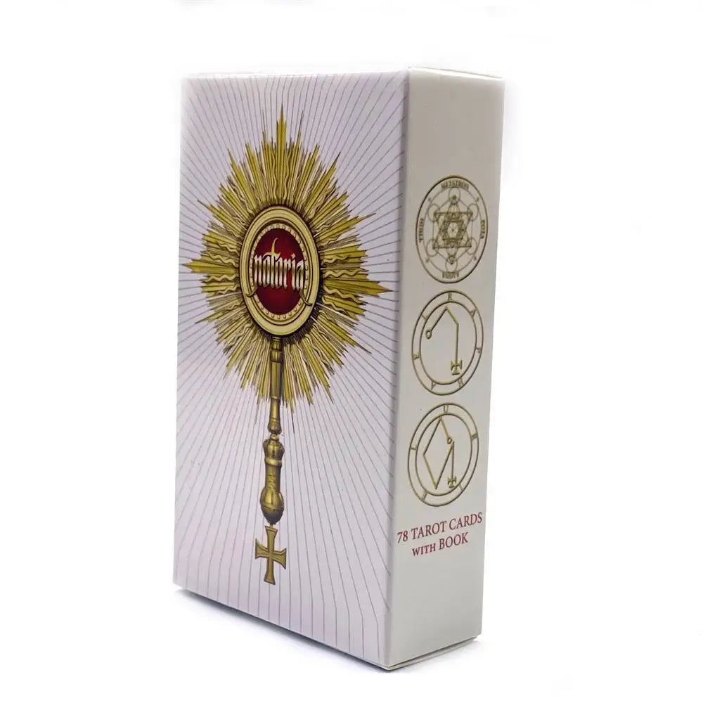 Crystals Tarot Cards Oracle Cards Tarot Deck and Card Game High Quality Kabbalis Board Game Divination Fate Party Enterainment