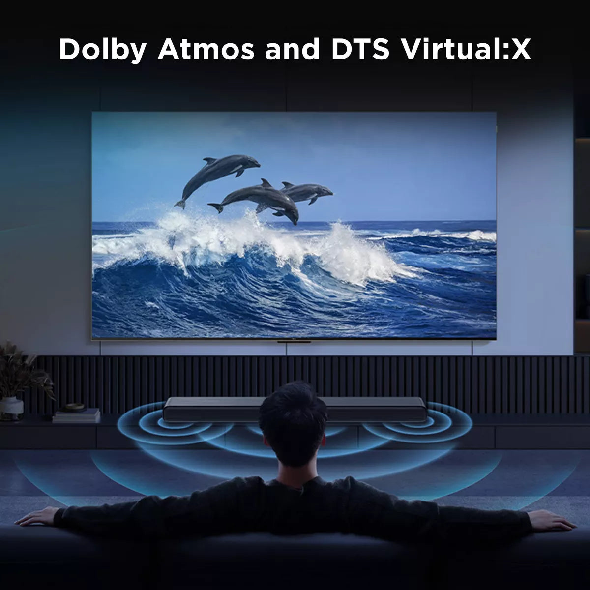 TCL S45H S Class 2.0 Channel Sound Bar Featuring Dolby Atmos, DTS Virtual:X, and Bluetooth Streaming Capability