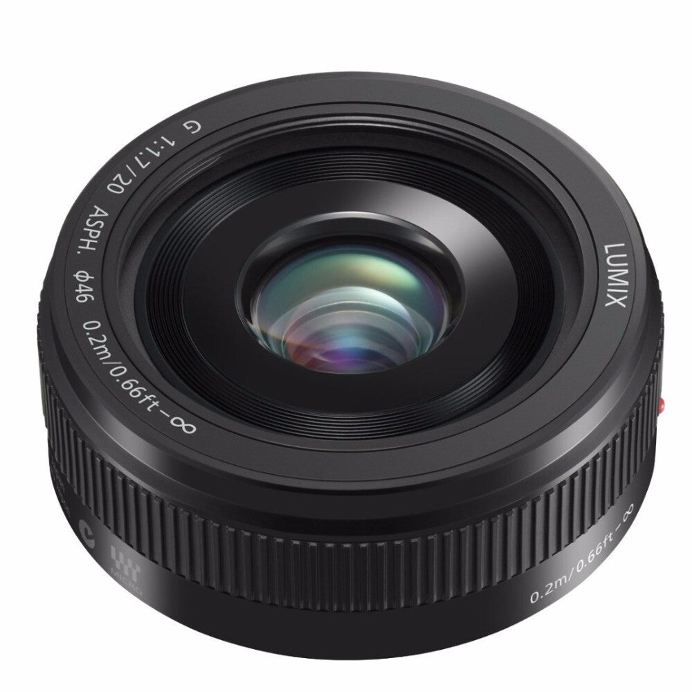 Panasonic LUMIX G II 20Mm F/1.7 ASPH. Lens Black