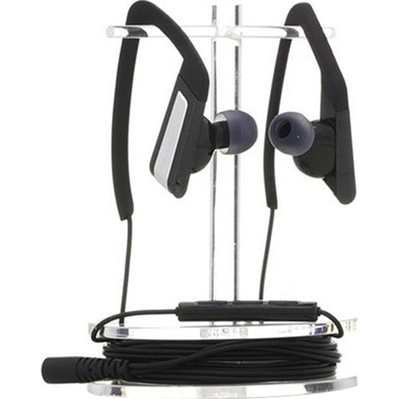 Panasonic Sports Clip Earphones W/ Iphone Contr (Black)