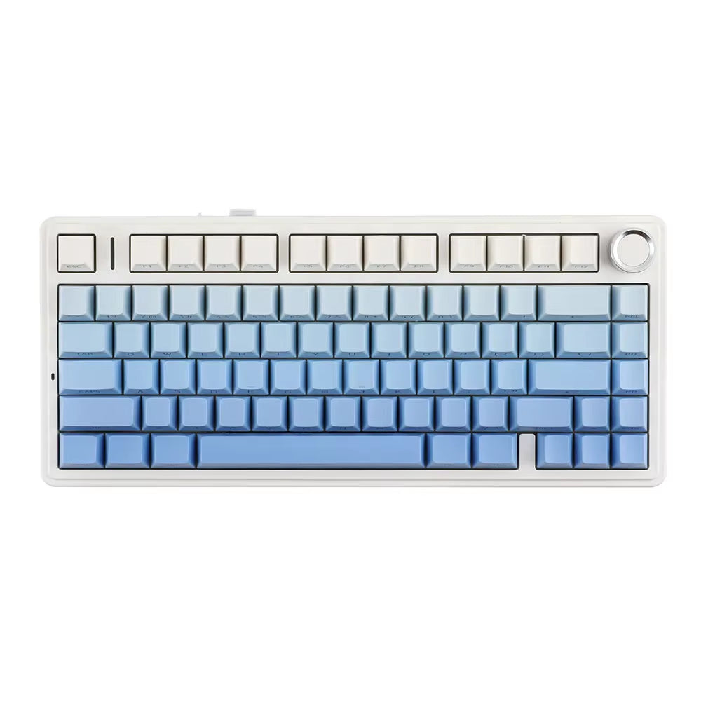 AULA F75 Pro Gasket Mounted Wireless Gaming Mechanical Keyboard RGB Customized 75% Layout Side-Engraving PBT Keycaps