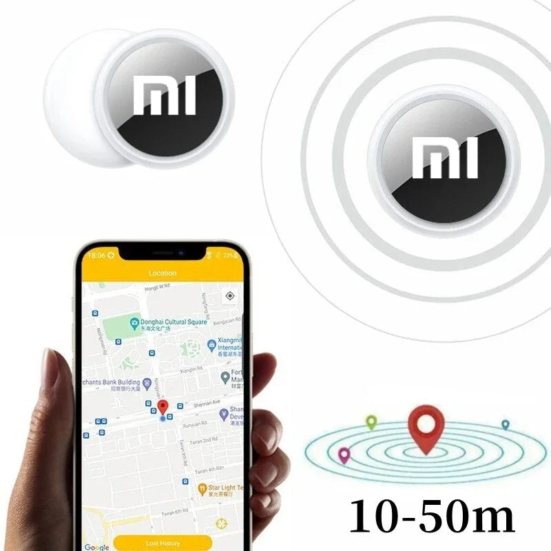 Mini Bluetooth 5.0 Tracker Antilost Device round Pet Kids Bag Wallet Tracking Smart Finder Locator Air Tag Smart Home