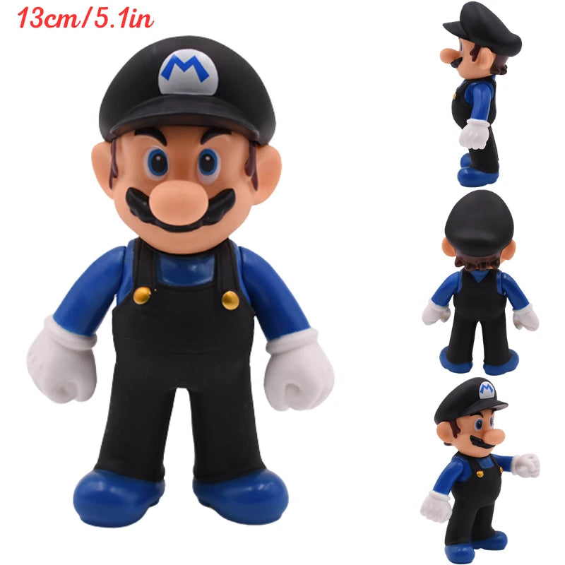 MARIO Series Princess Peach Bowser Cool PVC Action Figure Toys Mario Bros Koopa Troopa Donkey Kong Cappy Anime Model Dolls Gifts