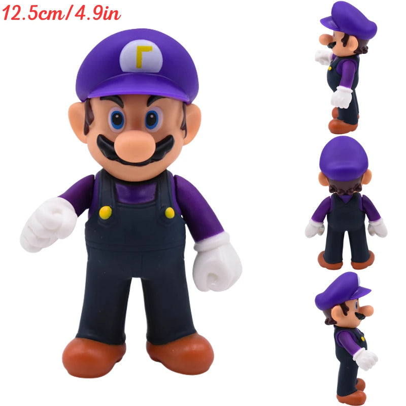 MARIO Series Princess Peach Bowser Cool PVC Action Figure Toys Mario Bros Koopa Troopa Donkey Kong Cappy Anime Model Dolls Gifts