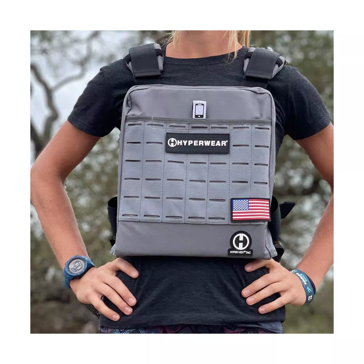 Adjustable Tactical Weight Vest for Enhanced Performance
