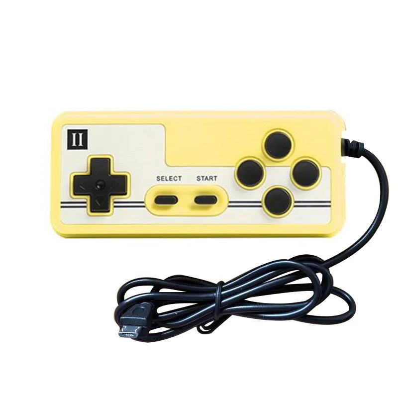 Classic Retro Version of Home Fc Plug-In Double Handheld Game Console Handle Game Controller