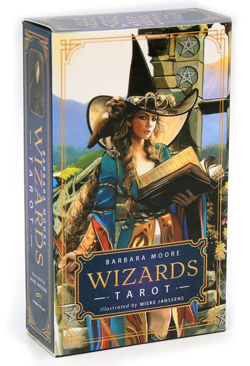 HOT 400 Style Tarot Cards Oracle Golden Art Nouveau the Green Witch Universal Celtic Thelema Steampunk Tarot Board Deck Games