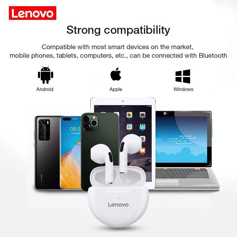Livepods HT38 TWS Bluetooth Earphone Mini Wireless Earbuds with Mic for Iphone Xiaomi Sport Waterproof 9D Stere Headphone