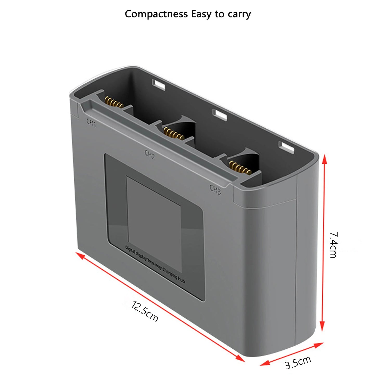 For Mavic Mini 2/SE Battery Charging Hub Drone Battery Charger Charge Three Batteries for Mini Se/Mini 2 Drone Accessories