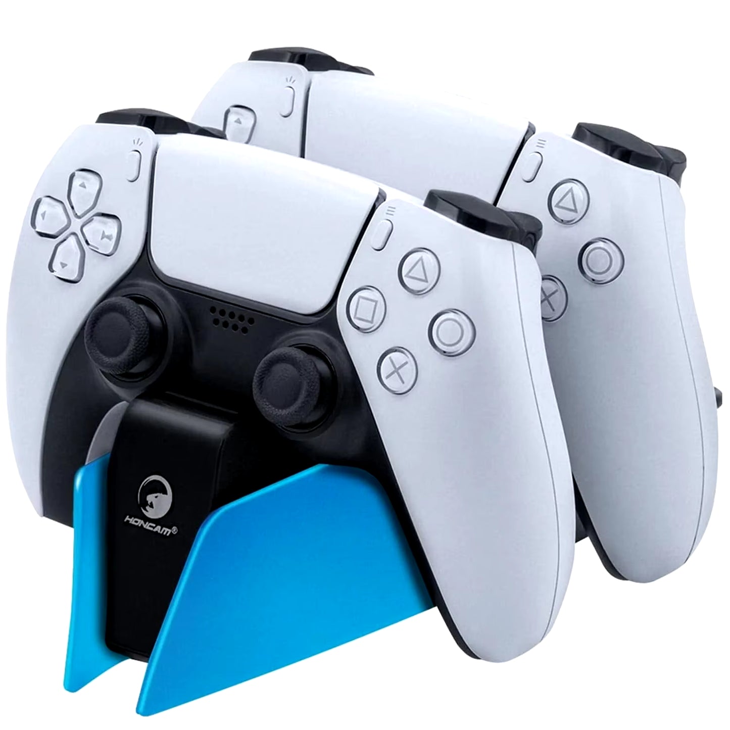 Game Wireless Charging Station for PS5 with Dual Fast Charger Dock and LED Charging Indicators