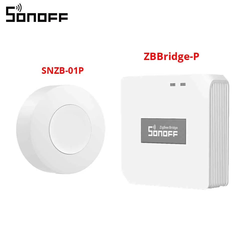 SNZB-01P Zigbee Wireless Switch Custom Button Action Smart Scene Support Nspanel Pro, ZB Bridge Pro, and Zbdongle-E.