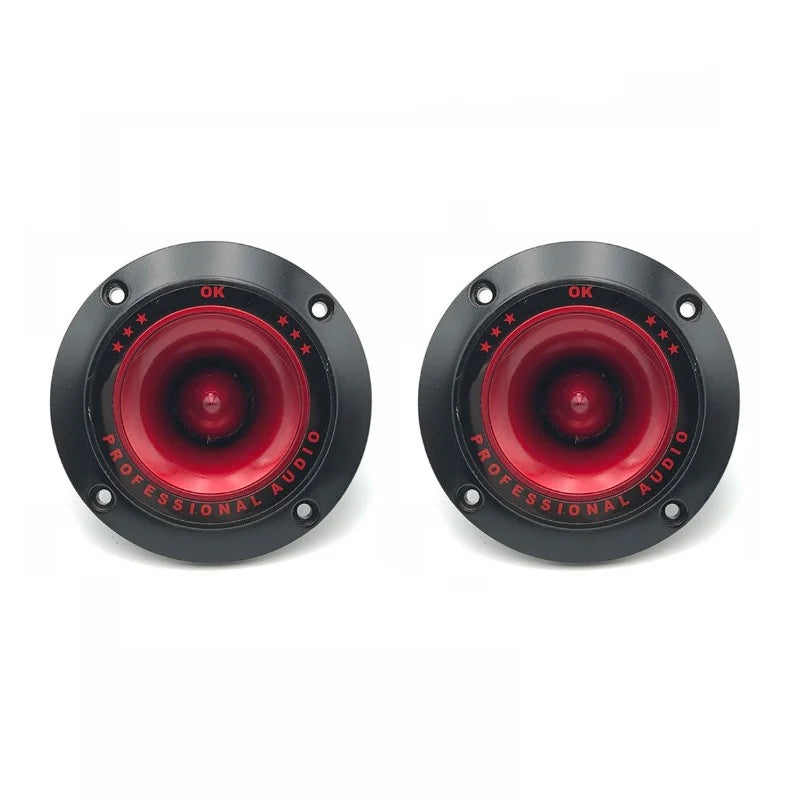 2/4Pcs Piezoelectric Tweeter 3" Audio Speaker Treble Ceramic Piezo Loudspeaker PA/DJ Tweeters Home Subwoofer Stage Sound