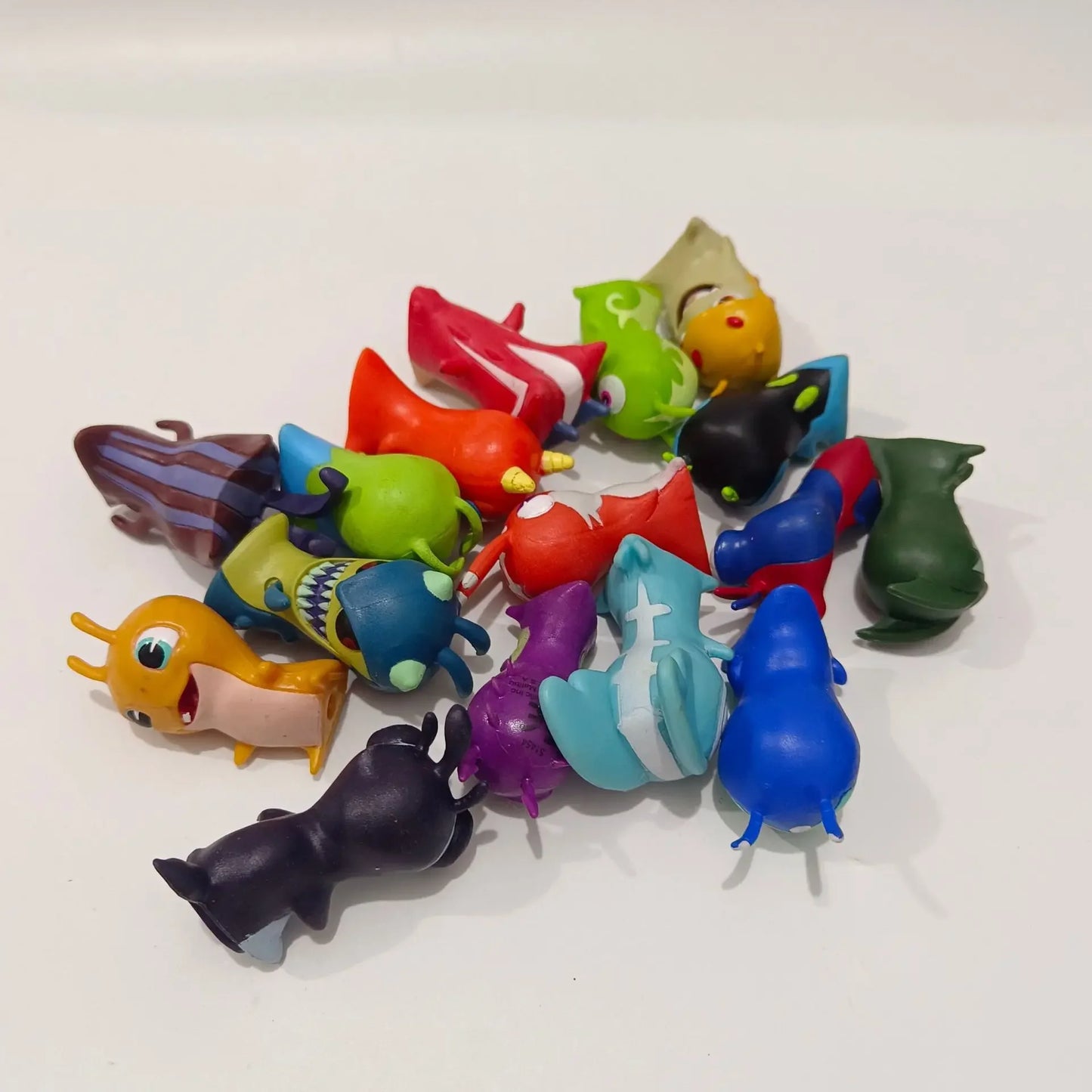 10PCS Slugterra PVC Action Figures Magical Beast Monster Kawaii Cute Anime Figure Model Collection Toys Gift for Kid Adult