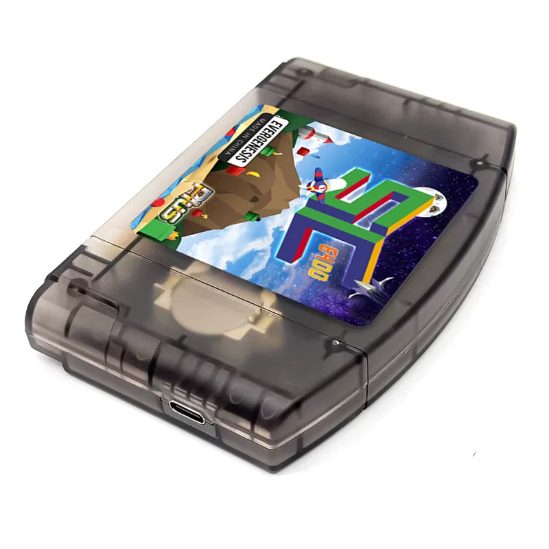 EVERGENESIS SC64 Open Source N64 800 in 1 Game Cartridge for Nintendo 64 Game Card Free 16GB Card Compatibility Support 64DD