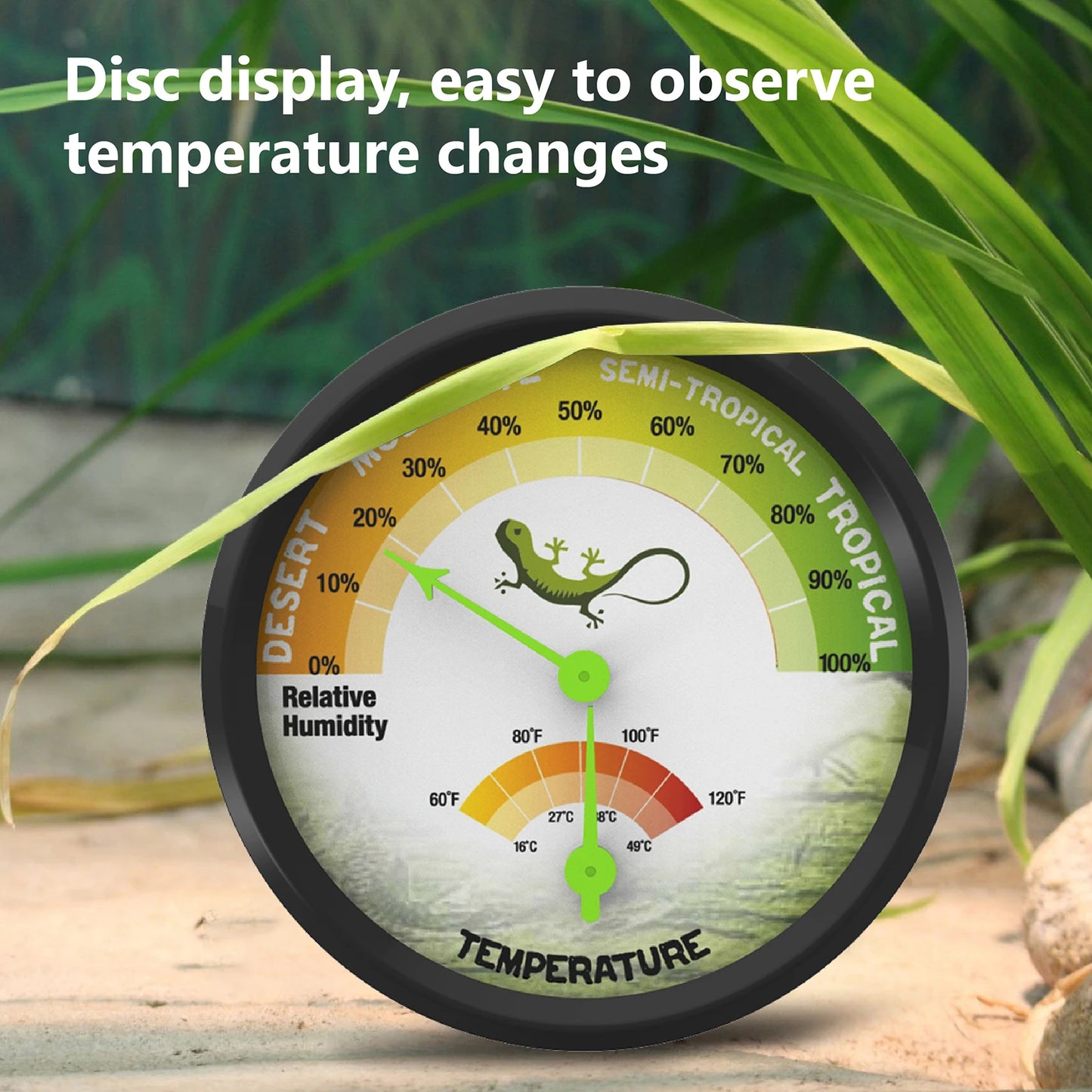 1PCS High Accurately Digital Hygrometers, Indoor and Outdoor Hygrometers, Thermometers for Greenhouses and Reptiles