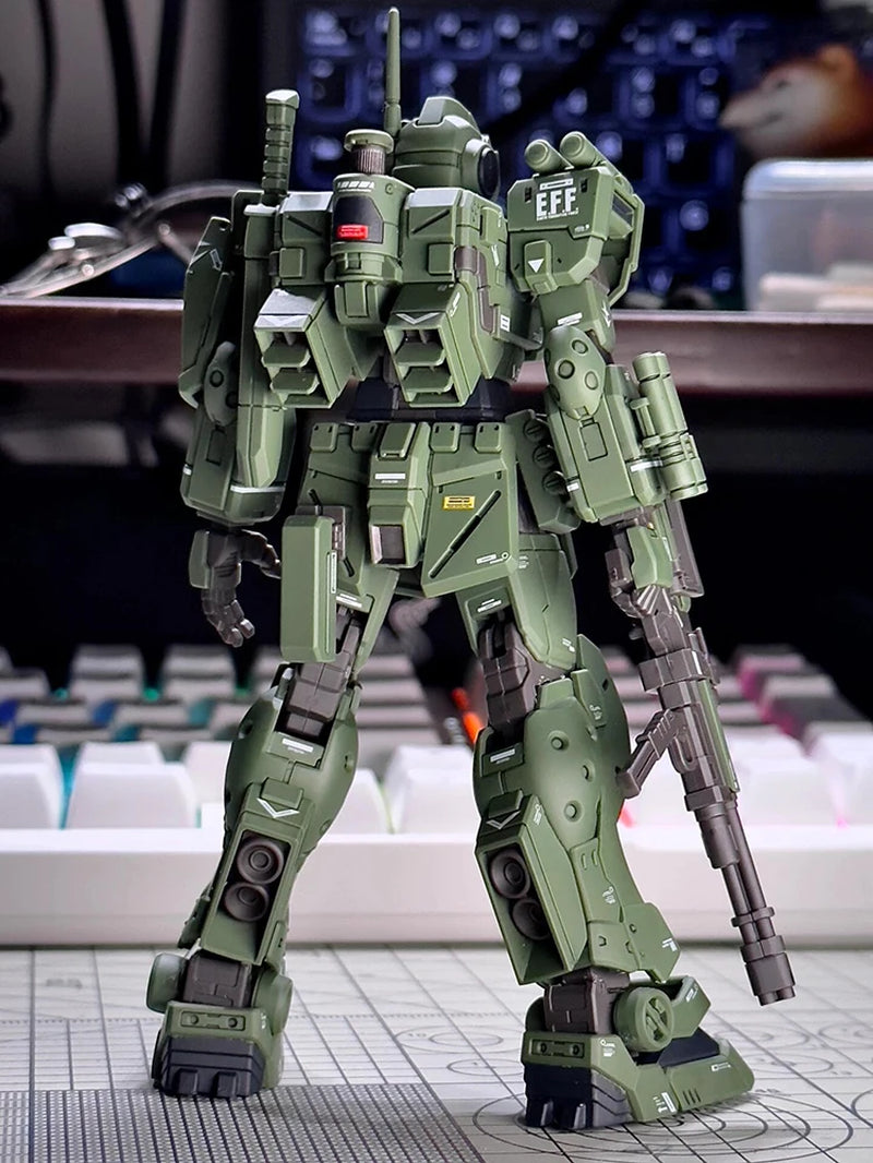 1/144 XFS HG RGM-79S GM Spartan Assembly Model Kit Collection Decorate Model Action Figures Fiugrine Plastic Hobby Doll Toy Gift