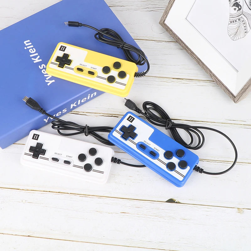 Classic Retro Version of Home Fc Plug-In Double Handheld Game Console Handle Game Controller