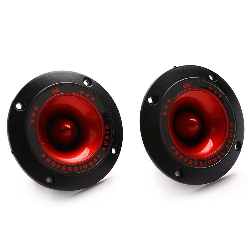 2/4Pcs Piezoelectric Tweeter 3" Audio Speaker Treble Ceramic Piezo Loudspeaker PA/DJ Tweeters Home Subwoofer Stage Sound