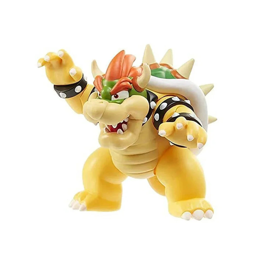 Game Super Mario Bros Figure Doll Cartoon Characters Mario Creative Movable Collectible Model Toys Children'S Birthday Gifts