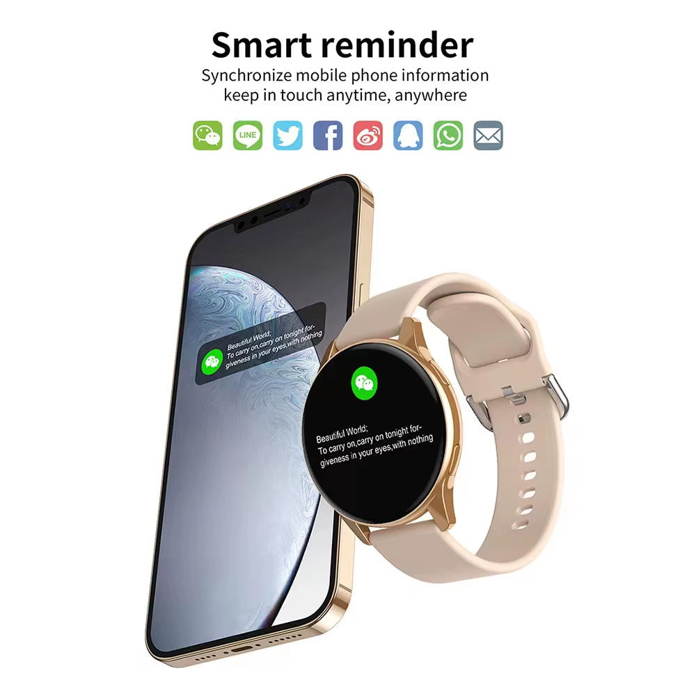 Pro New Women Delicacy Bluetooth Call Smart Watch Health Tracking Bluetooth Call Alarm Clock Smartwatches Men Smartwatch Sports