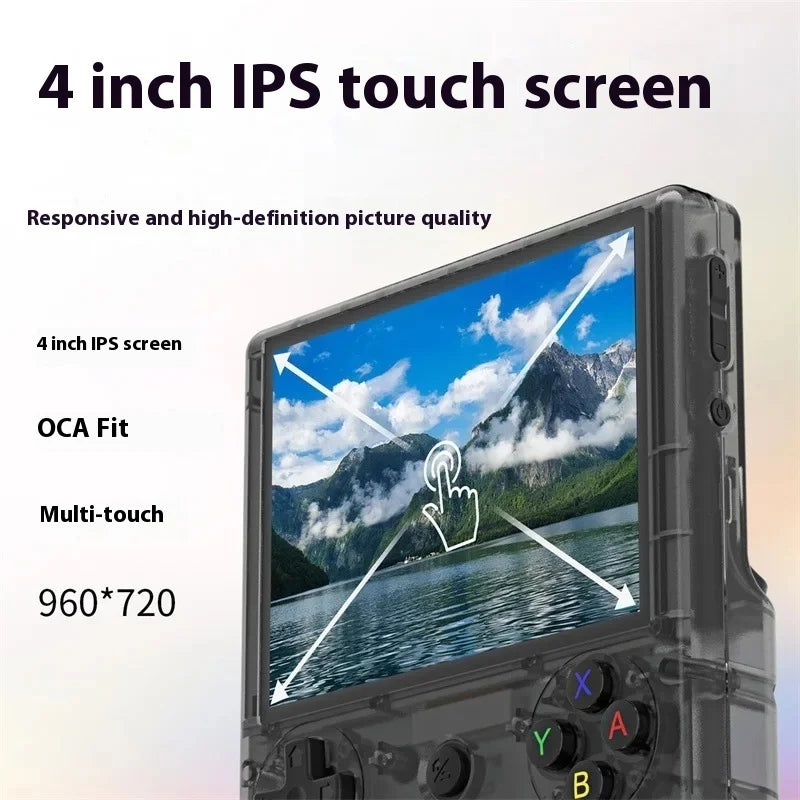 Rg406V Android King Genshin Impact Touch Screen Wireless Game Console Ps2 Compatible Handheld Gaming Device for Online Play