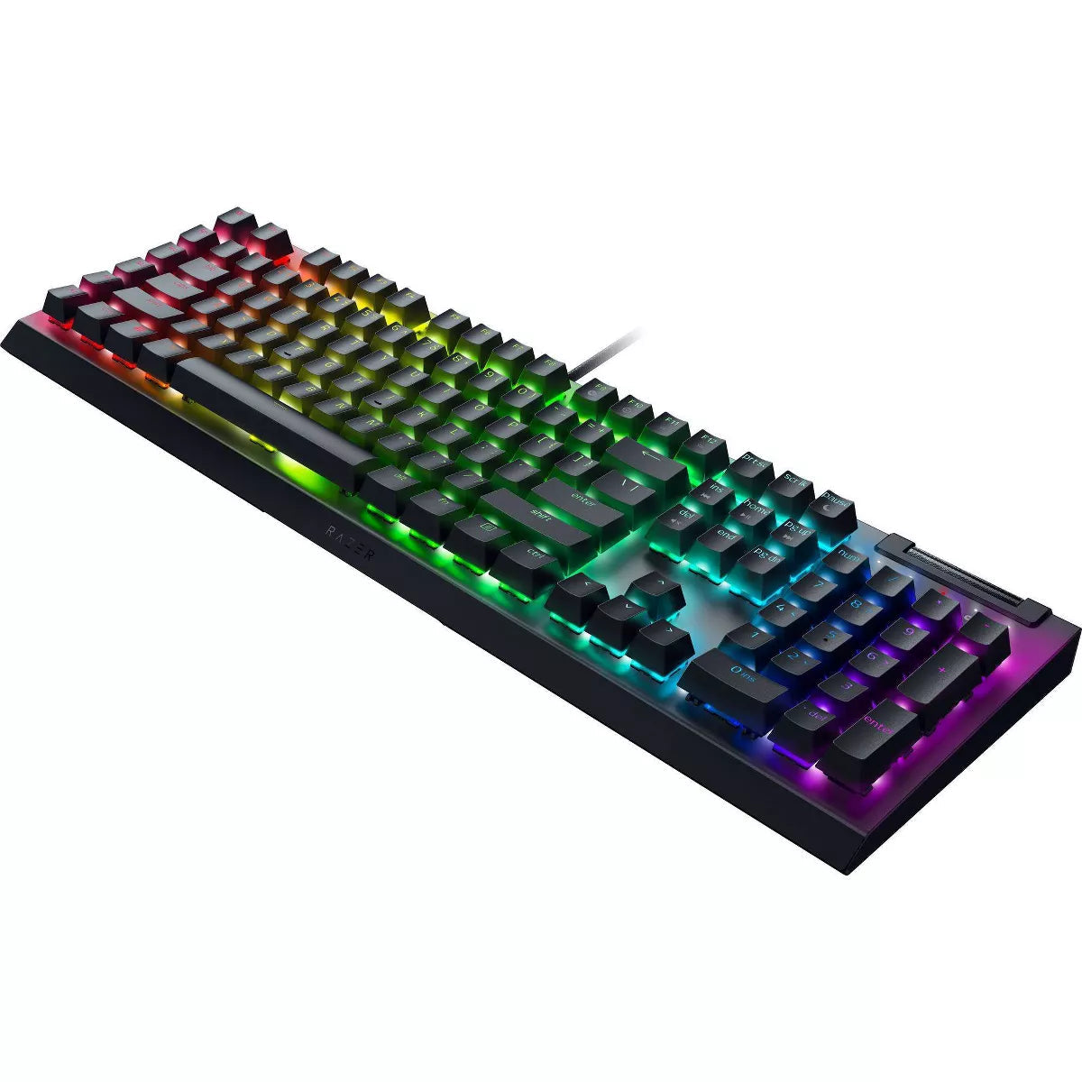 Razer BlackWidow V4 X Mechanical Gaming Keyboard featuring Razer Chroma RGB Lighting