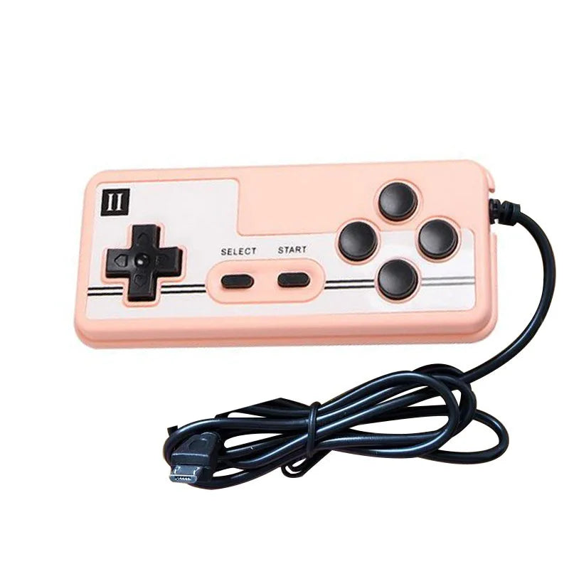 Classic Retro Version of Home Fc Plug-In Double Handheld Game Console Handle Game Controller