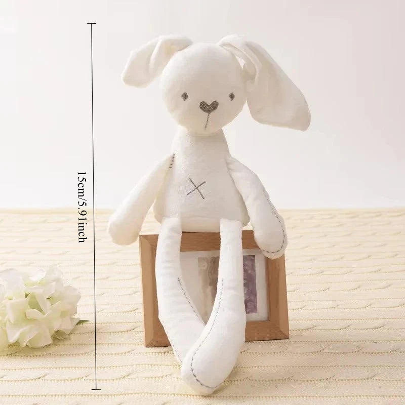 Cute Cartoon Plush Cloth Rabbit Doll Kids Toys Birthday Gift Baby Stroller Sleeping Partners Crib Tent Decor Ornaments