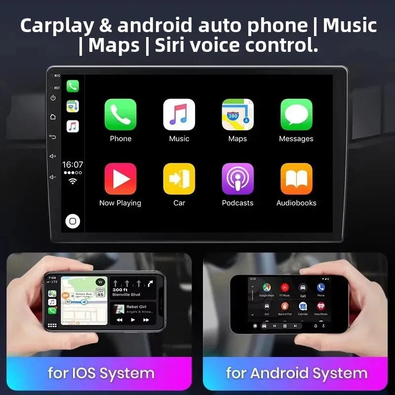 Android 14 4G 64G Multimedia Car Radio Carplay Auto Player GPS Navigation for Toyota Hyundai Nissan Kia LADA FIAT VW 9 10 Inch