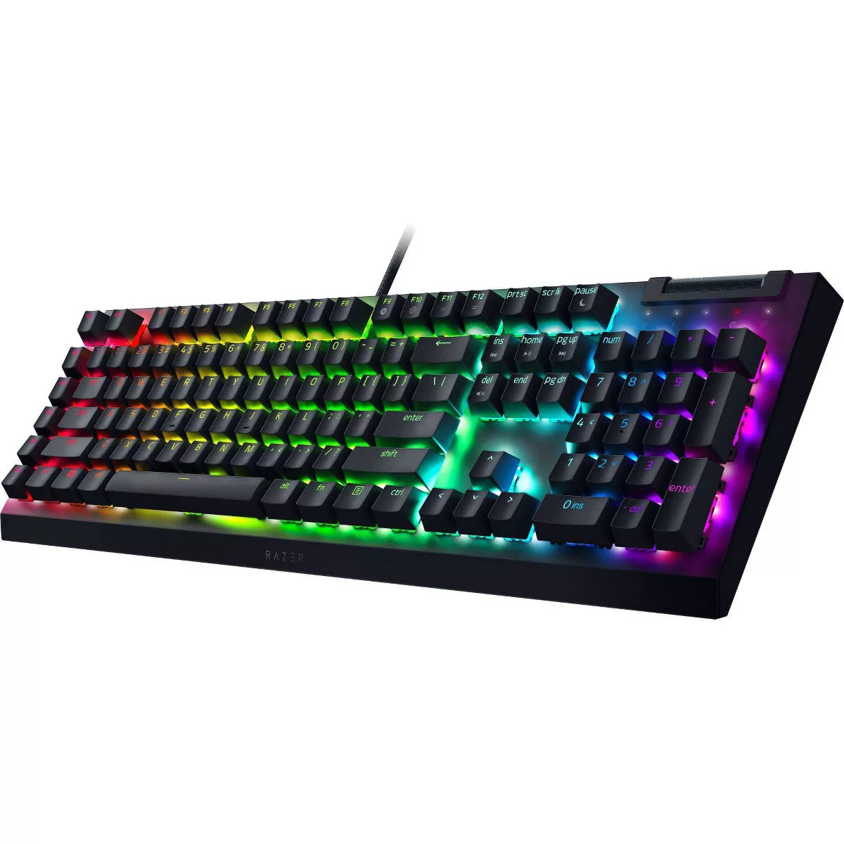 Razer BlackWidow V4 X Mechanical Gaming Keyboard featuring Razer Chroma RGB Lighting