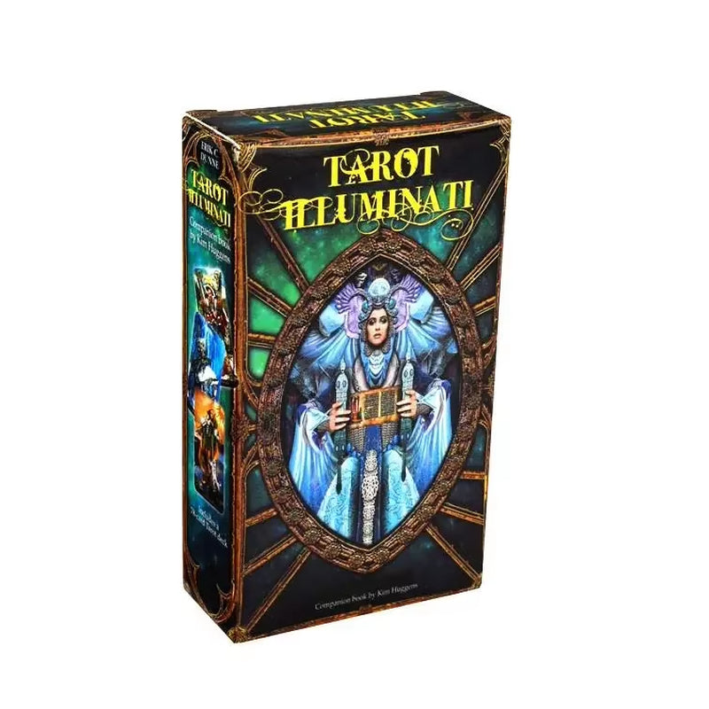 HOT 400 Style Tarot Cards Oracle Golden Art Nouveau the Green Witch Universal Celtic Thelema Steampunk Tarot Board Deck Games