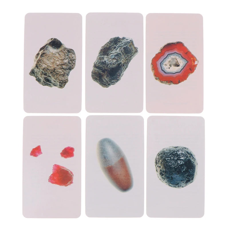 Crystals Tarot Cards Oracle Cards Tarot Deck and Card Game High Quality Kabbalis Board Game Divination Fate Party Enterainment