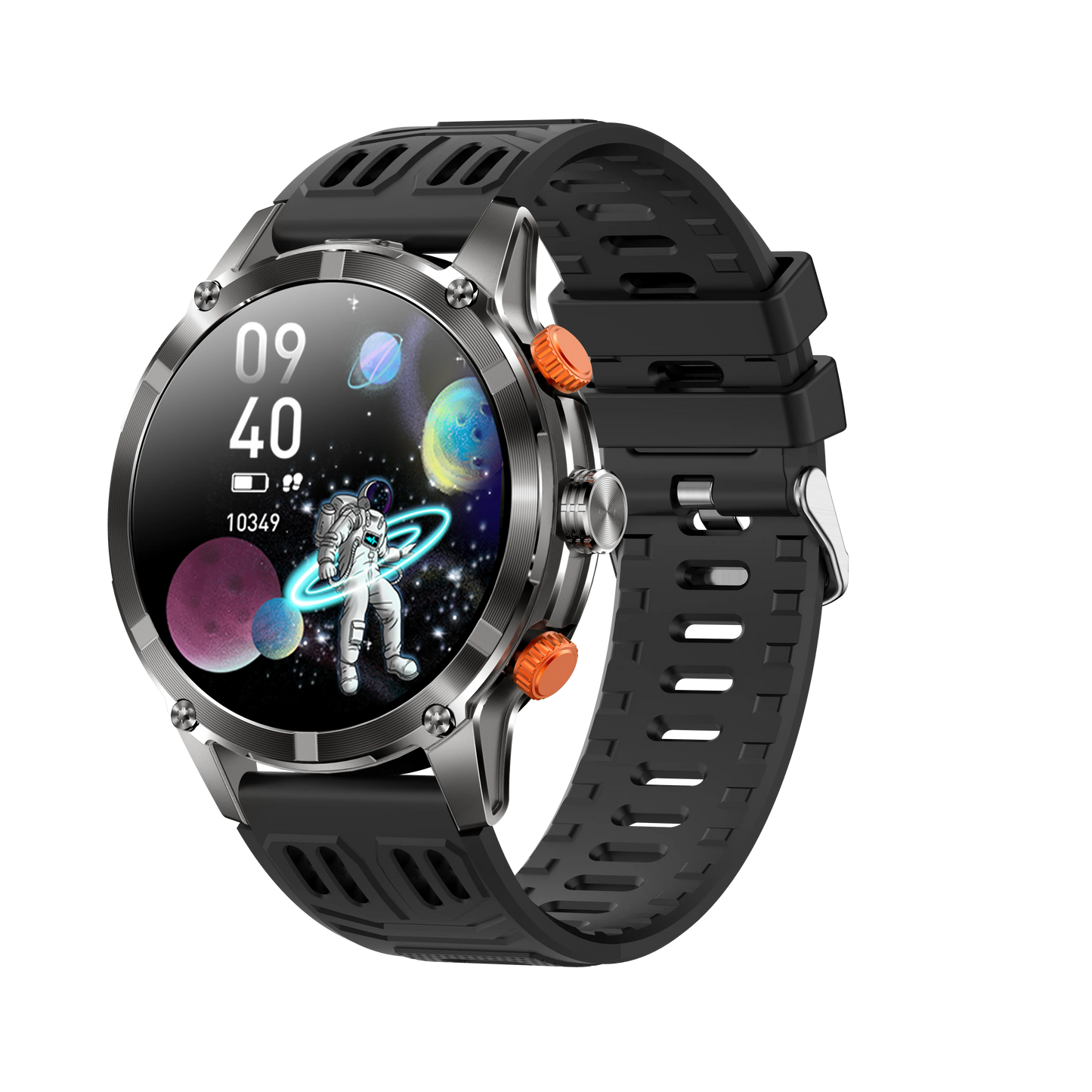CF55 Smart Watch Men Outdoor Sport Fitness Tracker Large Screen LED Smartwatch 1.7Inch BT Calling Health Monitoring Smartwatches