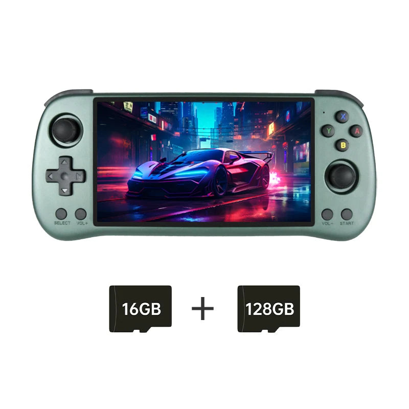 X55 5.5 INCH 1280*720 IPS Screen RK3566 Handheld Game Console Open-Source Retro Console Children'S Gifts