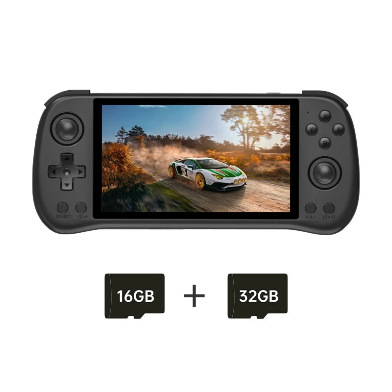 X55 5.5 INCH 1280*720 IPS Screen RK3566 Handheld Game Console Open-Source Retro Console Children'S Gifts