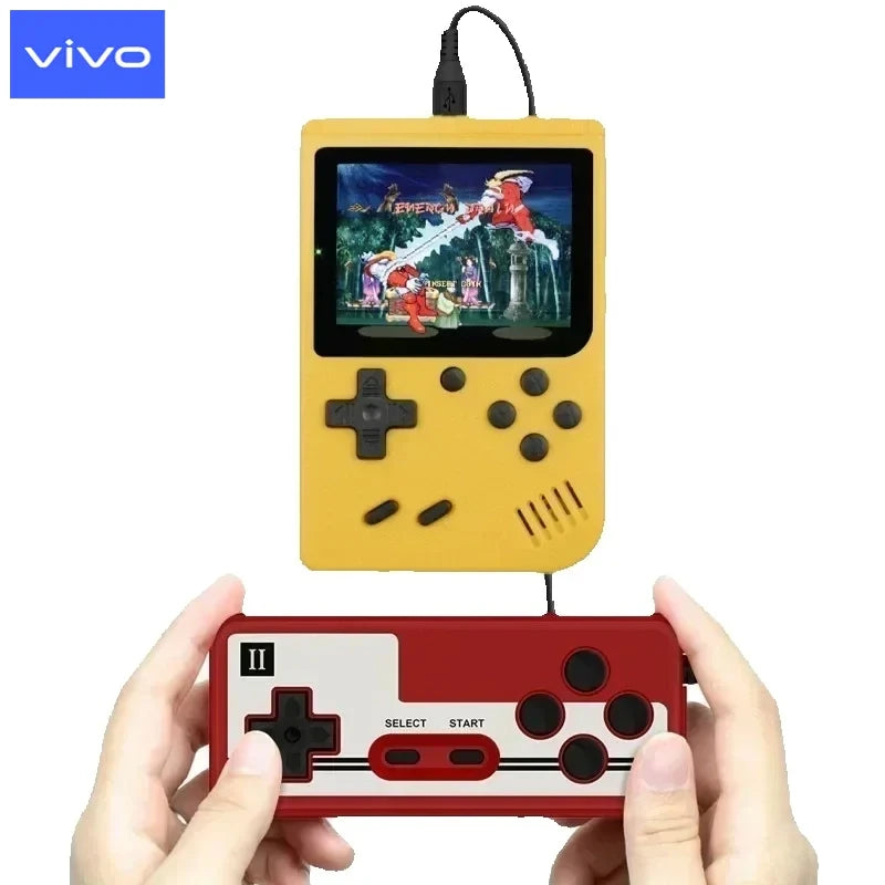 Portable Retro Mini Game Console 8-Bit Handheld Game Player Built-In 500 Games AV Out Game Console Valentine'S Day Gift