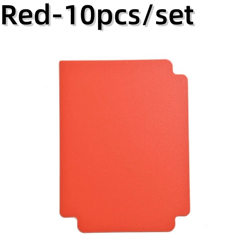 10Pcs/Set Multicolor PP Card Divider Board Game Accessories