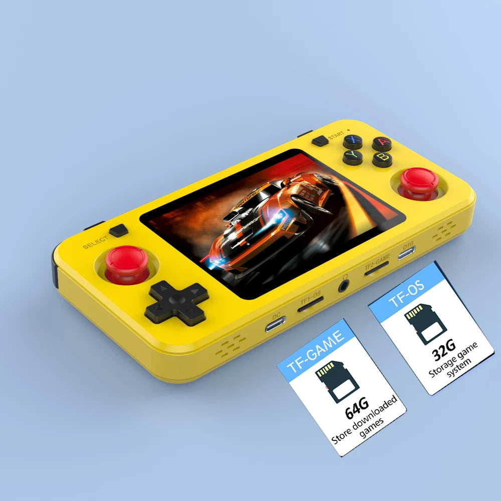 R36H Retro Handheld Game Console ARKOS System Kid Christmas Gift Portable Pocket Video Player 3.5 Inch IPS Screen R36S Landscape