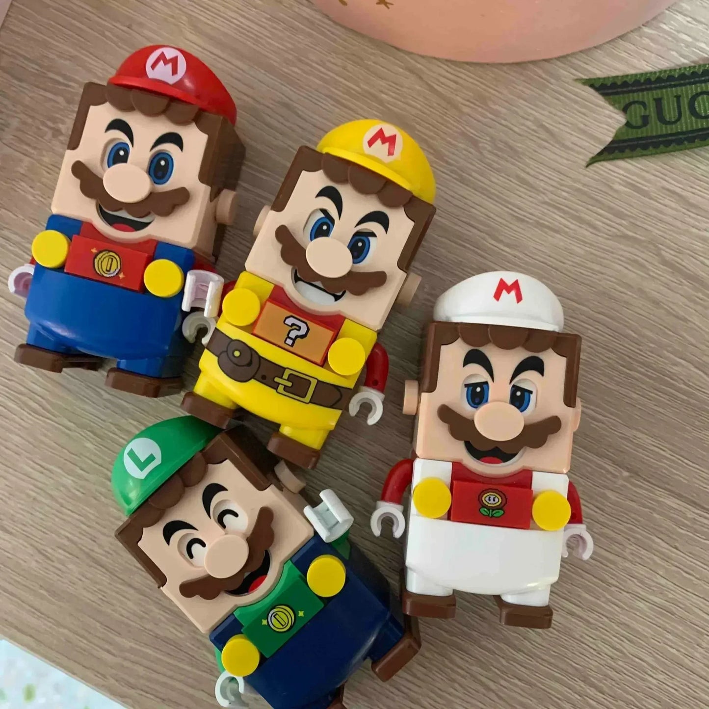 New Super Mario Bros Set Building Blocks Yoshi Bowser Mini Action Figure Toys