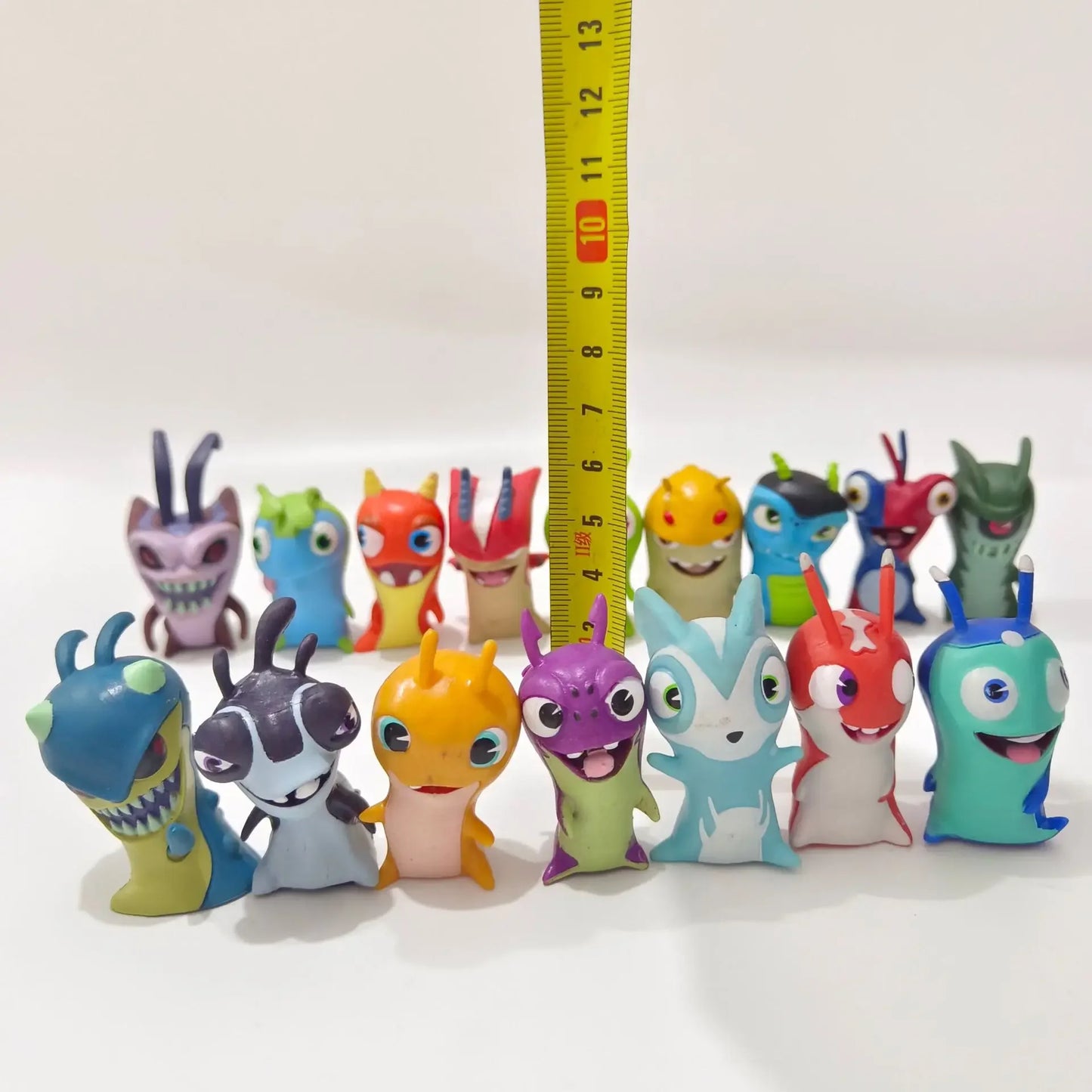 10PCS Slugterra PVC Action Figures Magical Beast Monster Kawaii Cute Anime Figure Model Collection Toys Gift for Kid Adult