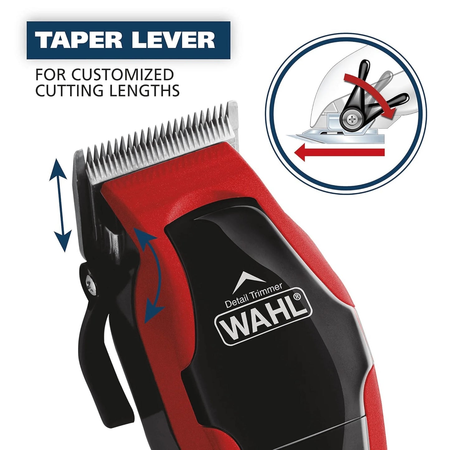 Wahl Clip-N-Trim 20-Piece Hair Clipper Kit Made in USA
