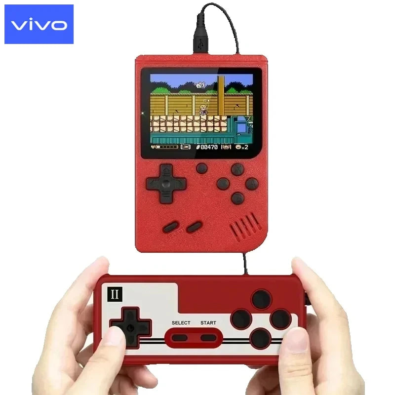 Portable Retro Mini Game Console 8-Bit Handheld Game Player Built-In 500 Games AV Out Game Console Valentine'S Day Gift