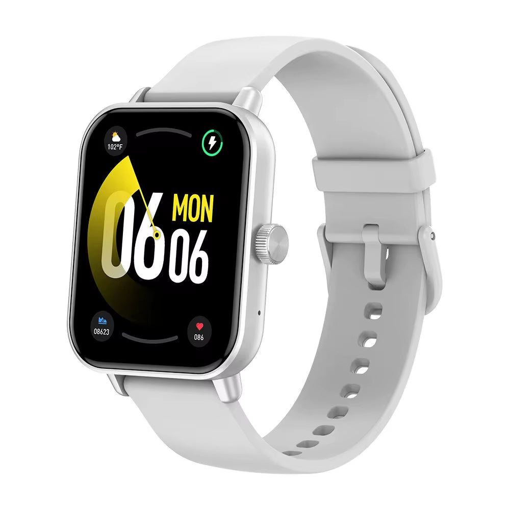 P81 Voice Calling Smart Watch Ultra 1.9'' HD Screen 24H Health Monitor 100+ Sports Modes 200+ Watch Faces Smartwatch