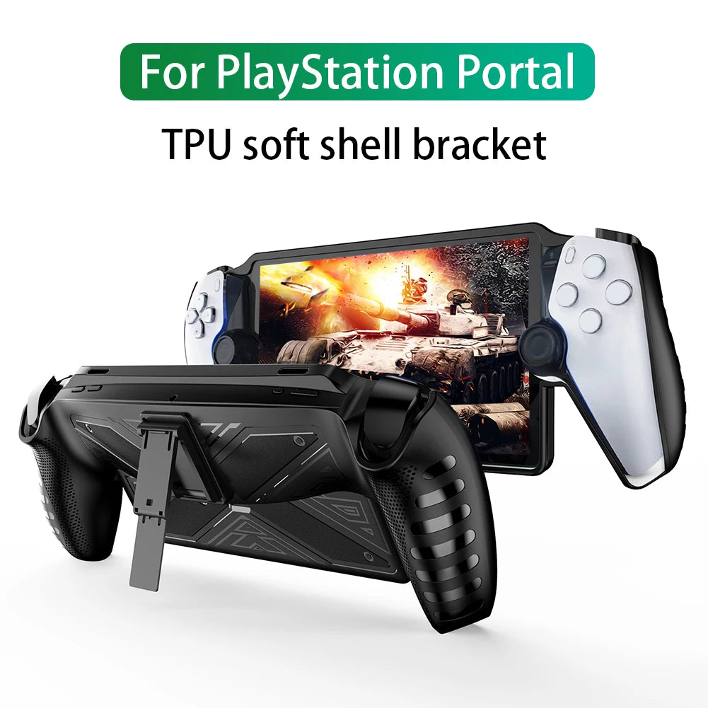 Carrying Case for PS5 Portal Case EVA Hard Carrying Case Storage Bag Anti-Scratch Travel Carry Handbag for Playstation 5 Portal